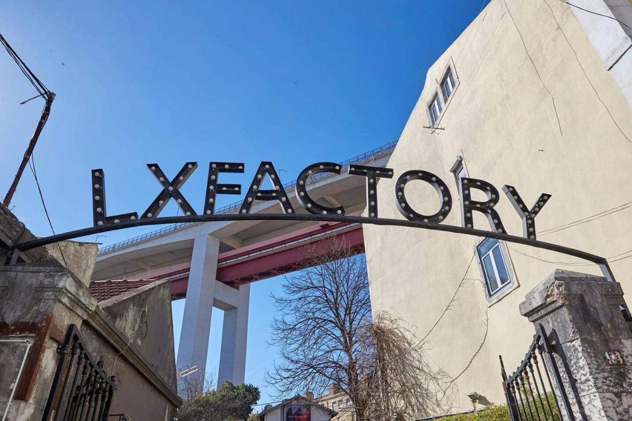 Lx Factory Apartment! Outside Terrace ลิสบอน ภายนอก รูปภาพ